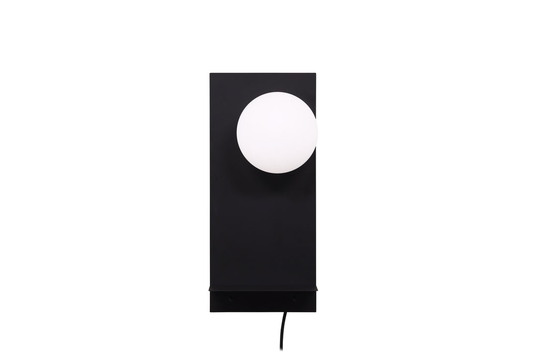 Troyes Vägglampa Svart