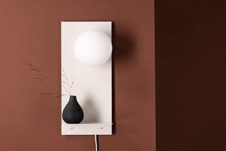 Troyes Vägglampa Ljusgrå