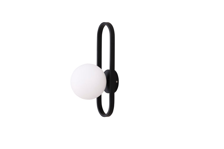 Alpes Vägglampa Svart