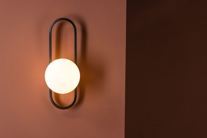 Alpes Vägglampa Svart