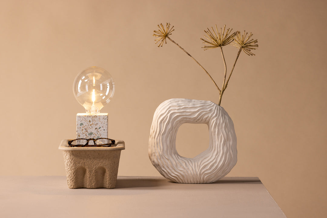 Rilche Bordslampa Grå