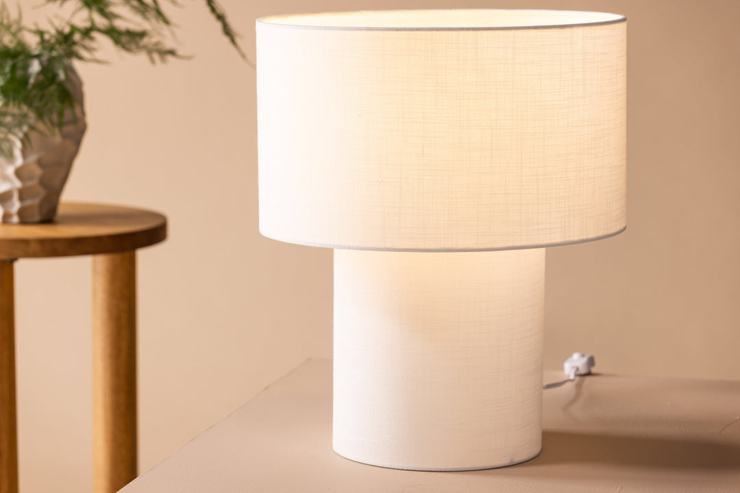 Globia Bordslampa Vit