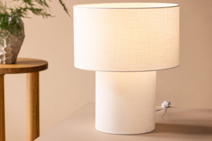 Globia Bordslampa Vit