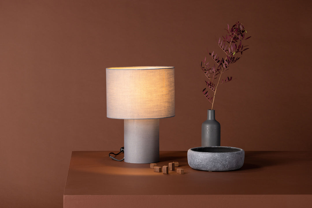 Etenio Bordslampa Mörkgrå