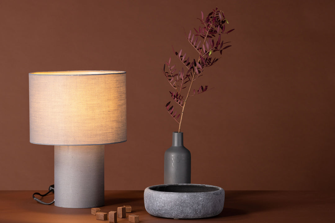 Etenio Bordslampa Mörkgrå