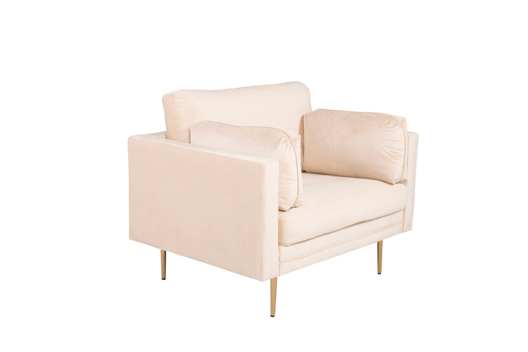 Boom Fåtölj Ljusbeige