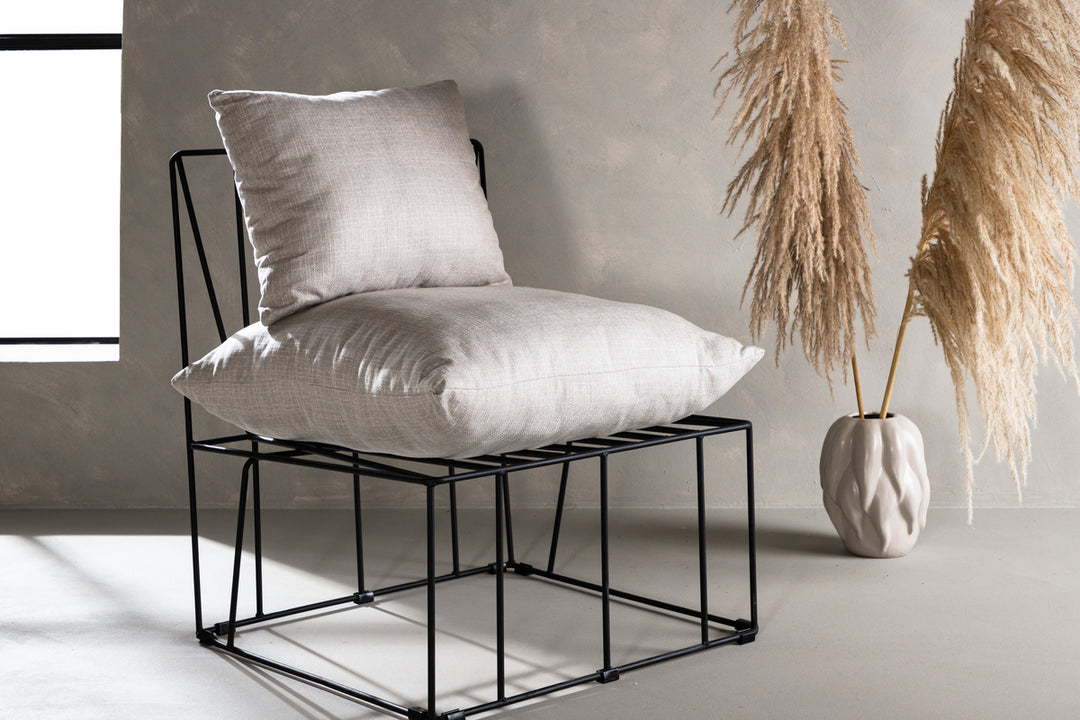Livonia Loungefåtölj Beige