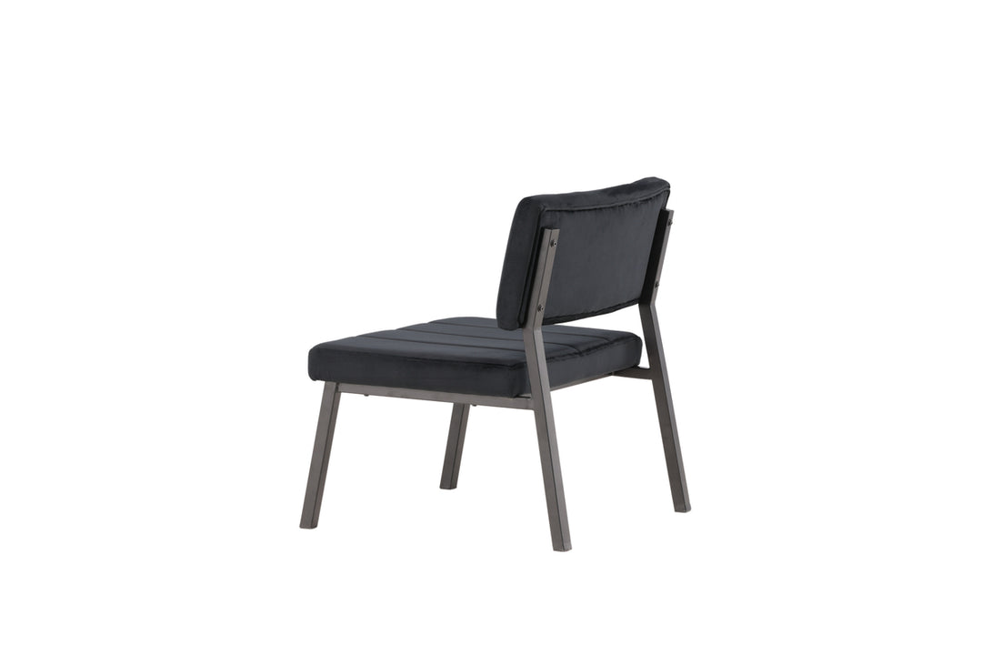 Monett Loungefåtölj Svart