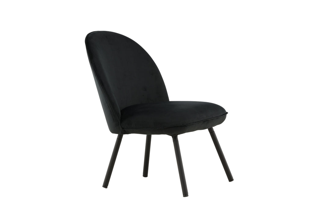 Polar Loungefåtölj Svart
