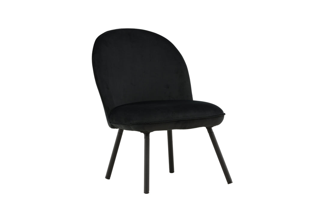 Polar Loungefåtölj Svart