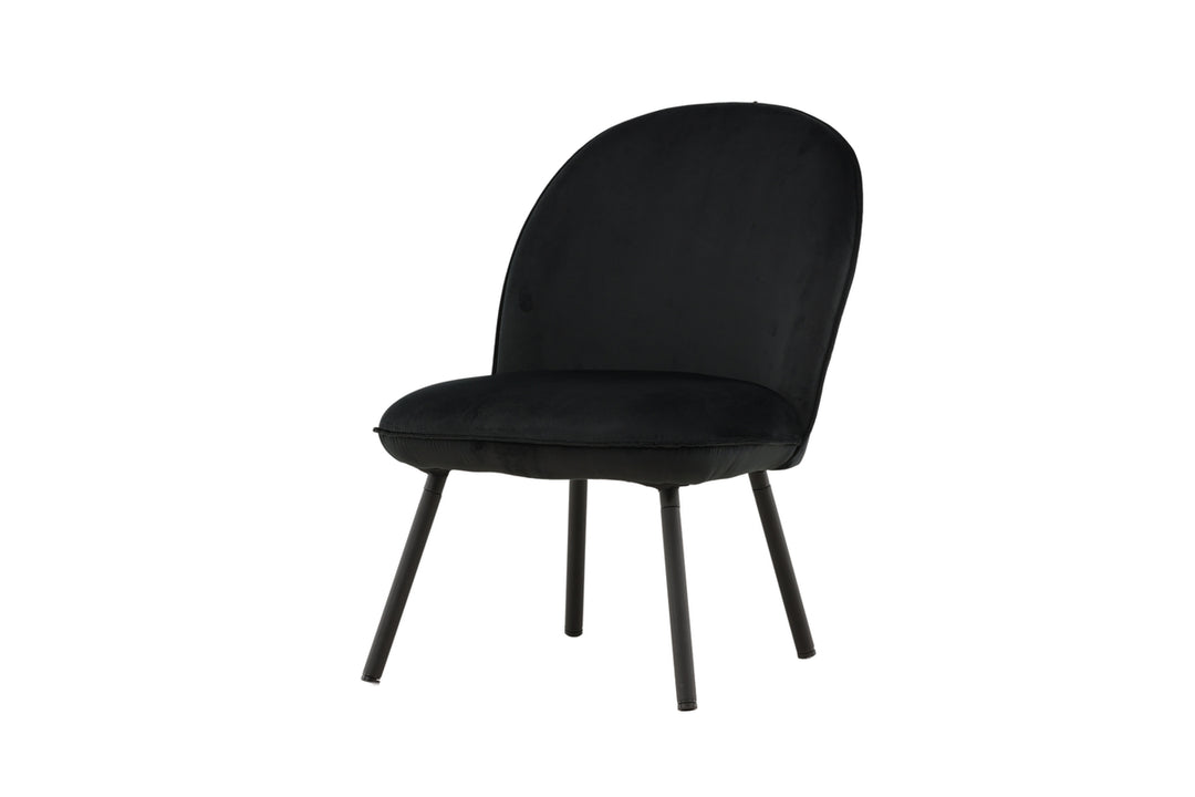 Polar Loungefåtölj Svart