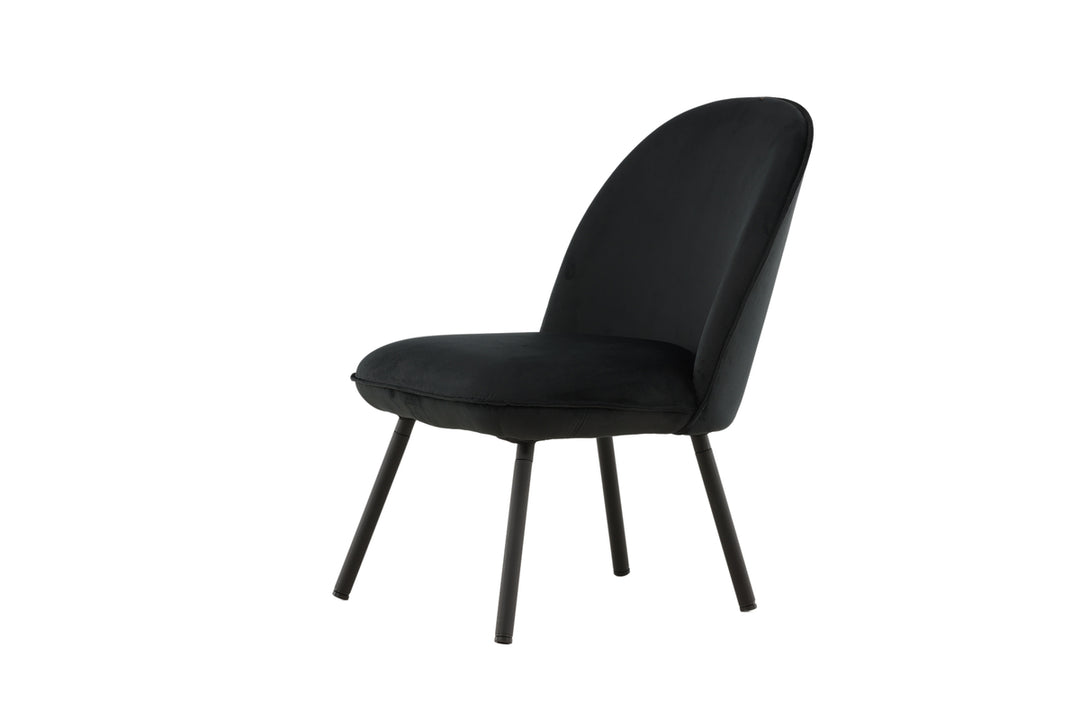 Polar Loungefåtölj Svart