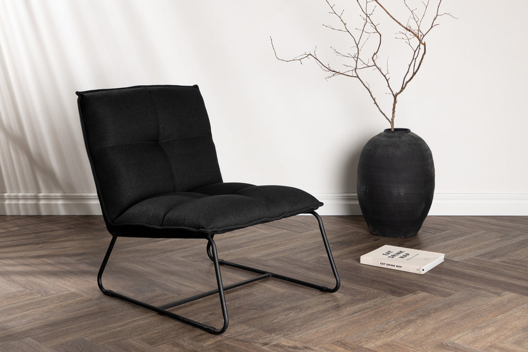 Madison Loungefåtölj Svart