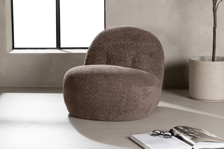 Omaha Loungefåtölj Brun