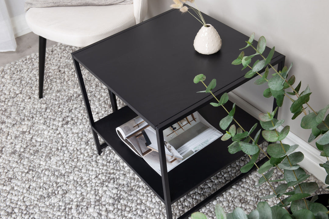 Staal Sidobord Svart