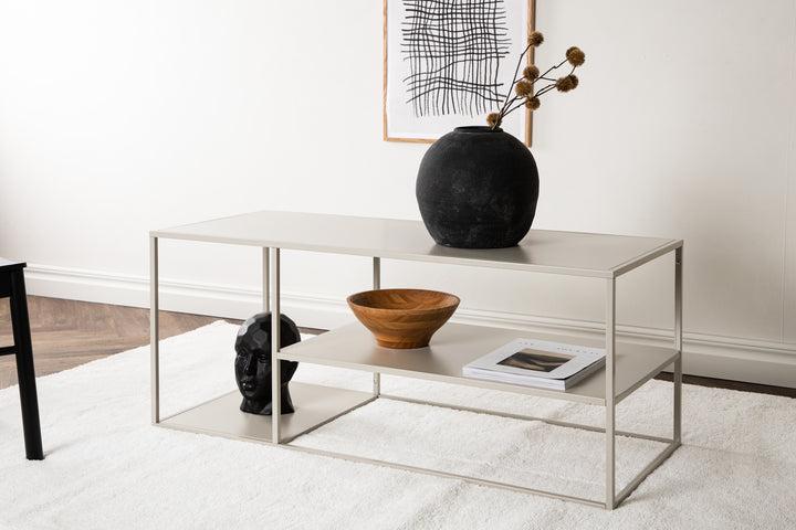 Staal Soffbord Beige