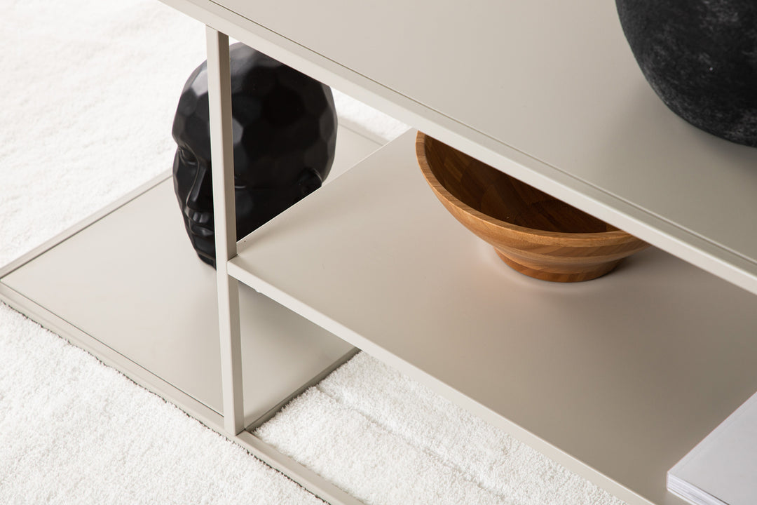 Staal Soffbord Beige