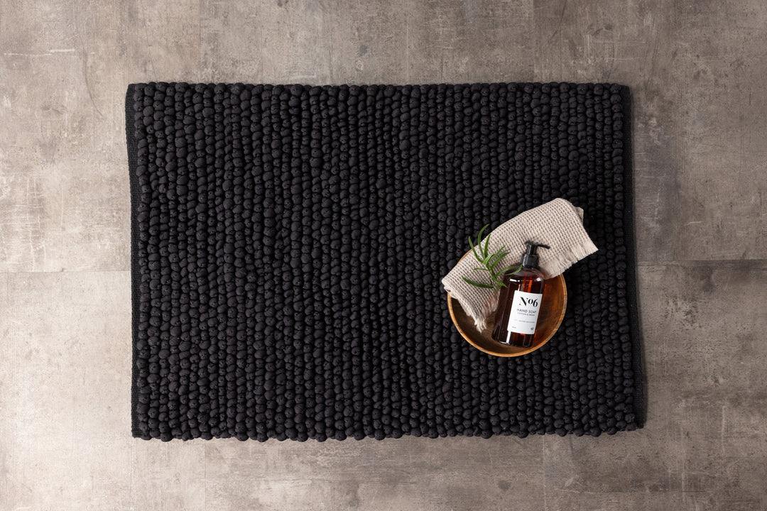 Wilmer Badrumsmatta 80 x 50 Svart