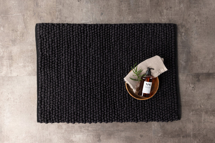Wilmer Badrumsmatta 80 x 50 Svart