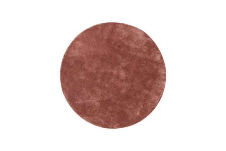 Undra Rund Matta Rosa