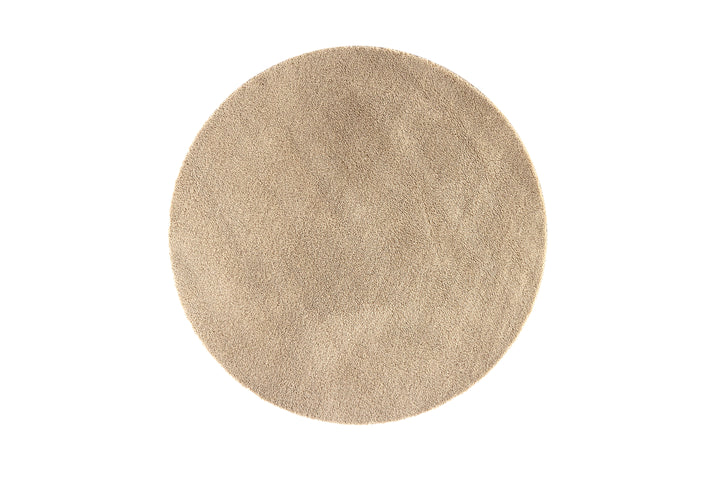 Teddy Rund Matta Beige