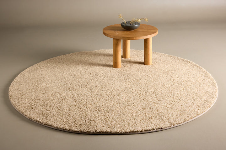 Teddy Rund Matta Beige