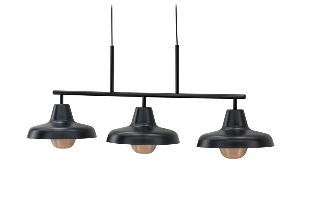 Stöten Taklampa Svart