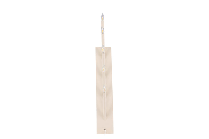 Åre Adventsljusstake Beige