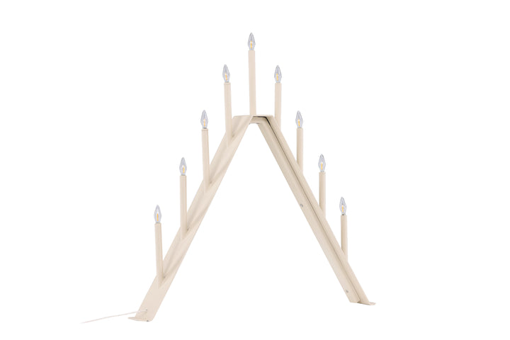 Åre Adventsljusstake Beige