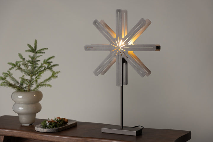 Säfsen Adventssjärna Mocka 40x67