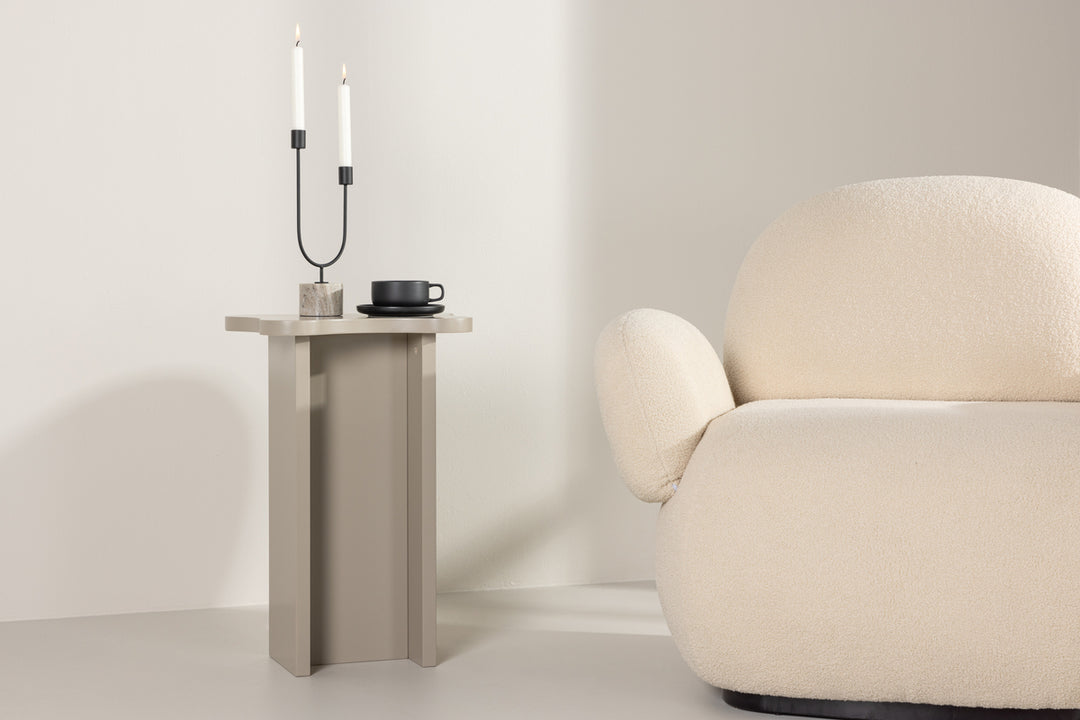 Molde Sidobord Beige