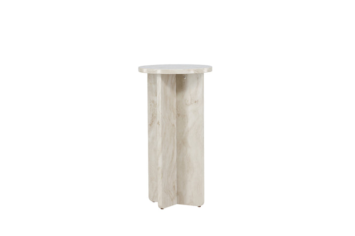 Ålesund Sidobord Ø40 Beige