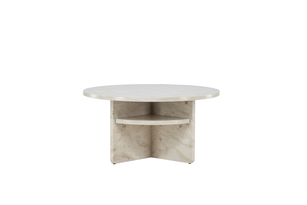Ålesund Soffbord Ø85 Beige