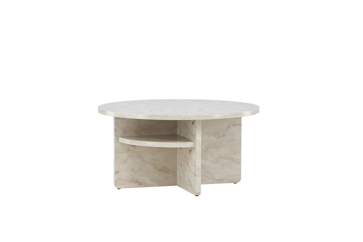 Ålesund Soffbord Ø85 Beige