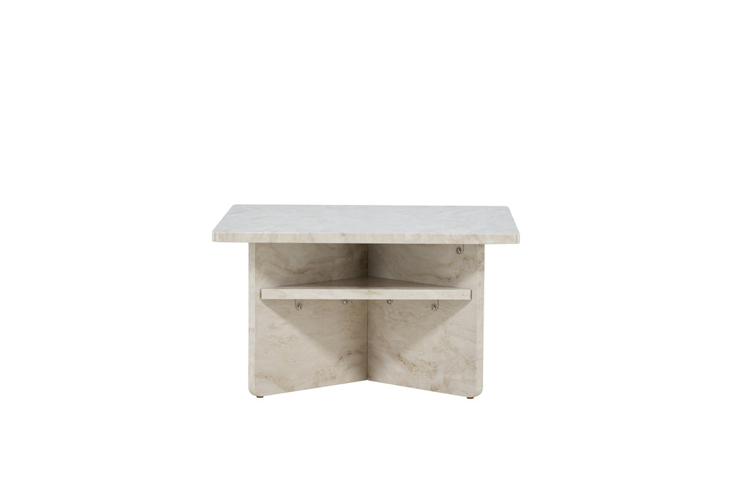 Ålesund Soffbord 75x75cm Beige