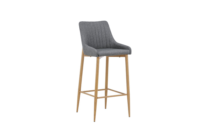 Plaza Barstolar 2-pack Mörkgrå