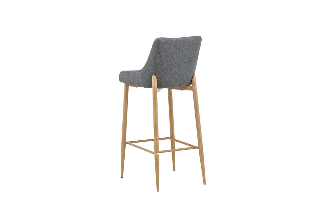 Plaza Barstolar 2-pack Mörkgrå