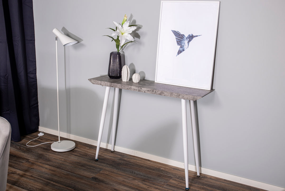 Edge Sidobord Vit