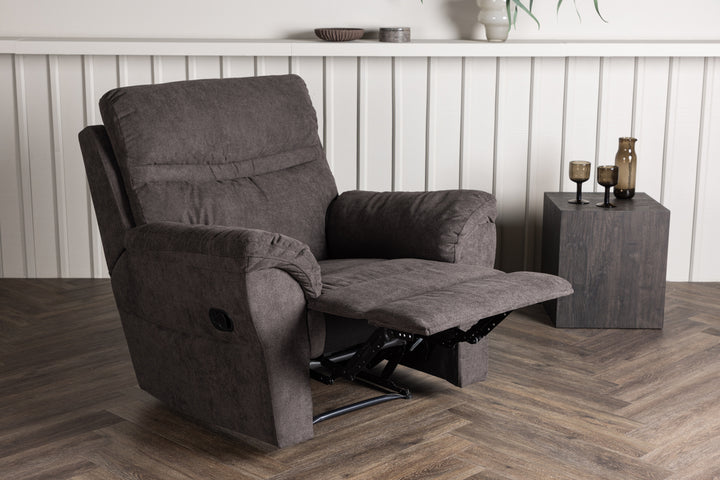 Taranto Reclineråtölj Brun