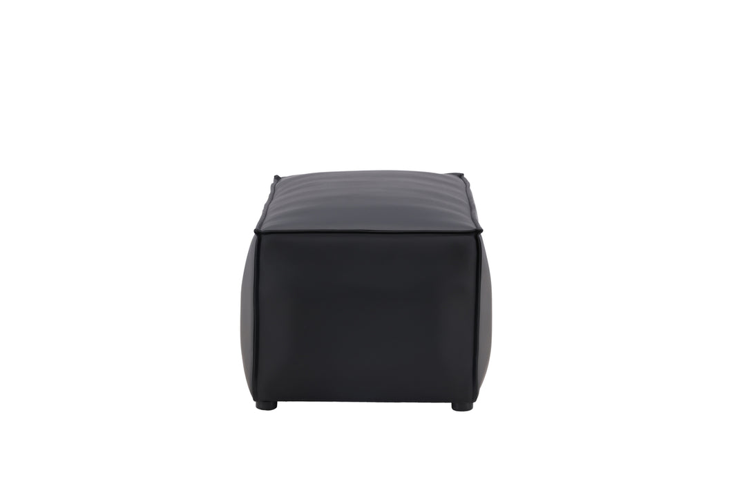 Palermo Sittpuff Svart
