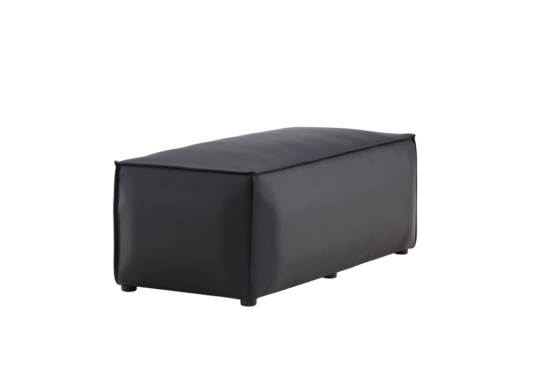 Palermo Sittpuff Svart