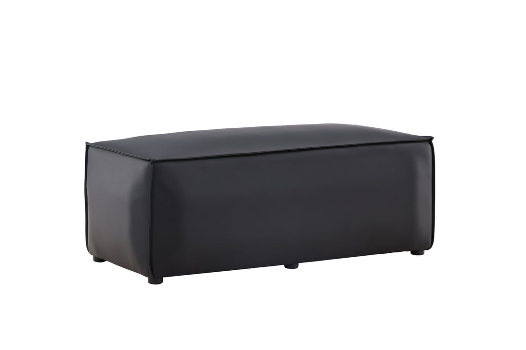 Palermo Sittpuff Svart