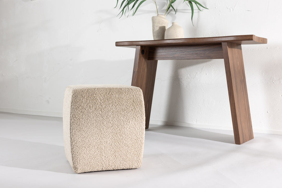 Neapel Sittpuff Beige
