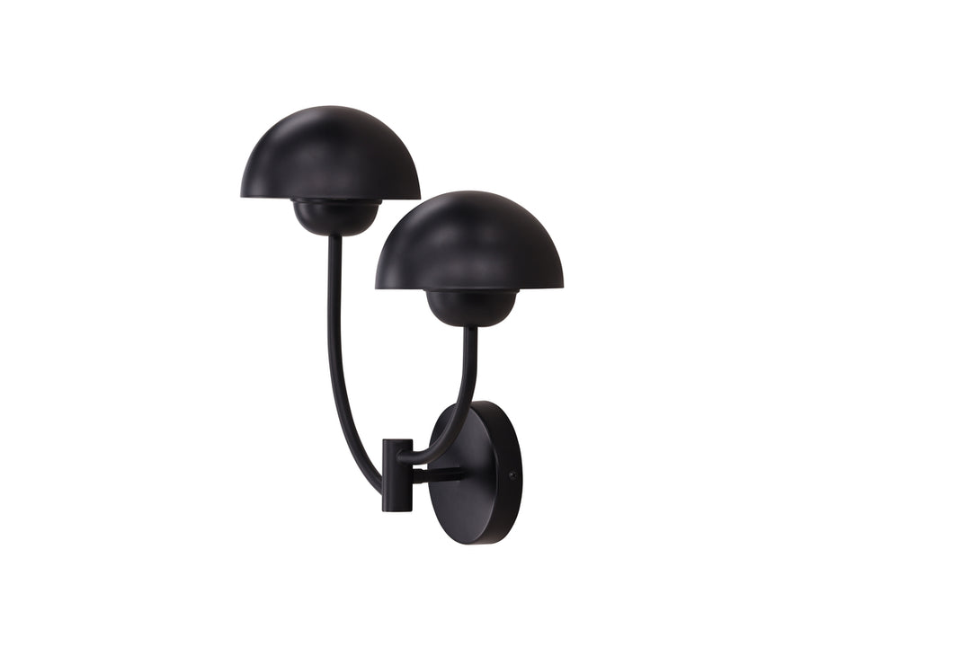 Lyckorna Vägglampa Svart