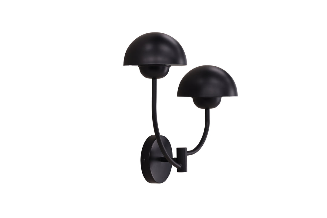 Lyckorna Vägglampa Svart