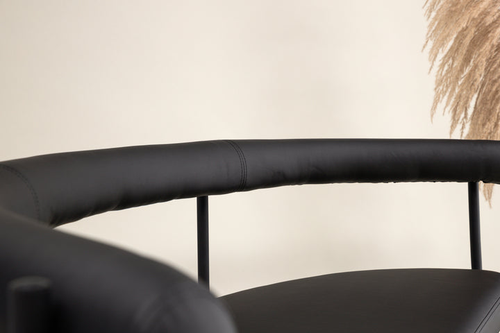 Stallhagen Kökssoffa 51 x 75 x 165 Svart
