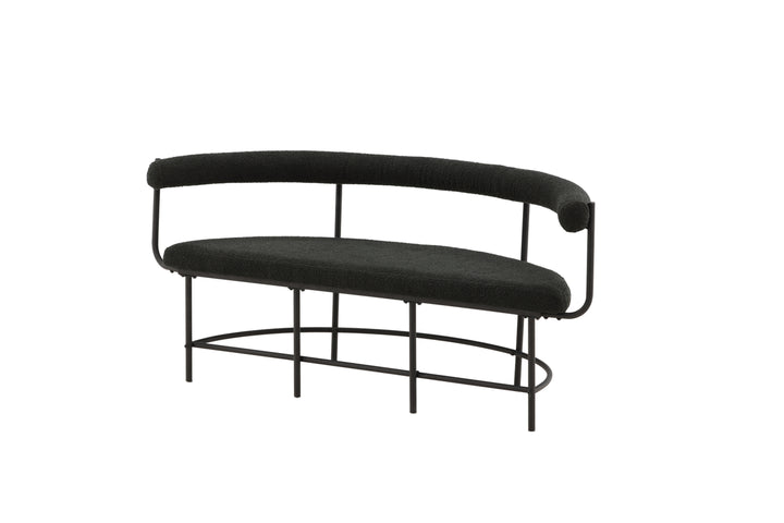 Stallhagen Kökssoffa 51 x 75 x 165 Svart
