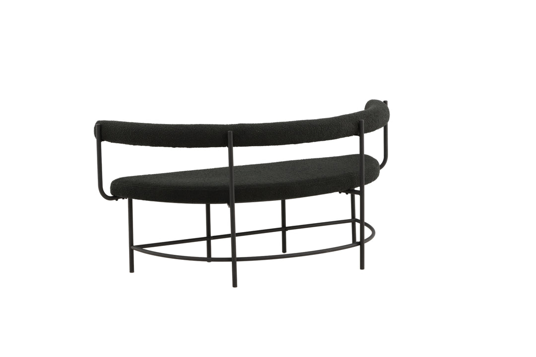 Stallhagen Kökssoffa 51 x 75 x 165 Svart