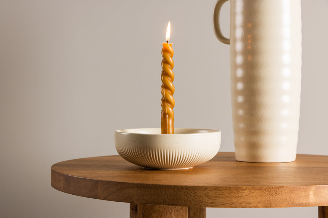 Posh Ljusstake Beige