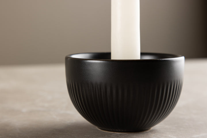 Posh Ljusstake Svart